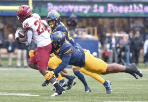 WVU linebacker Josh Chandler-Semedo part of unique 2021 senior class